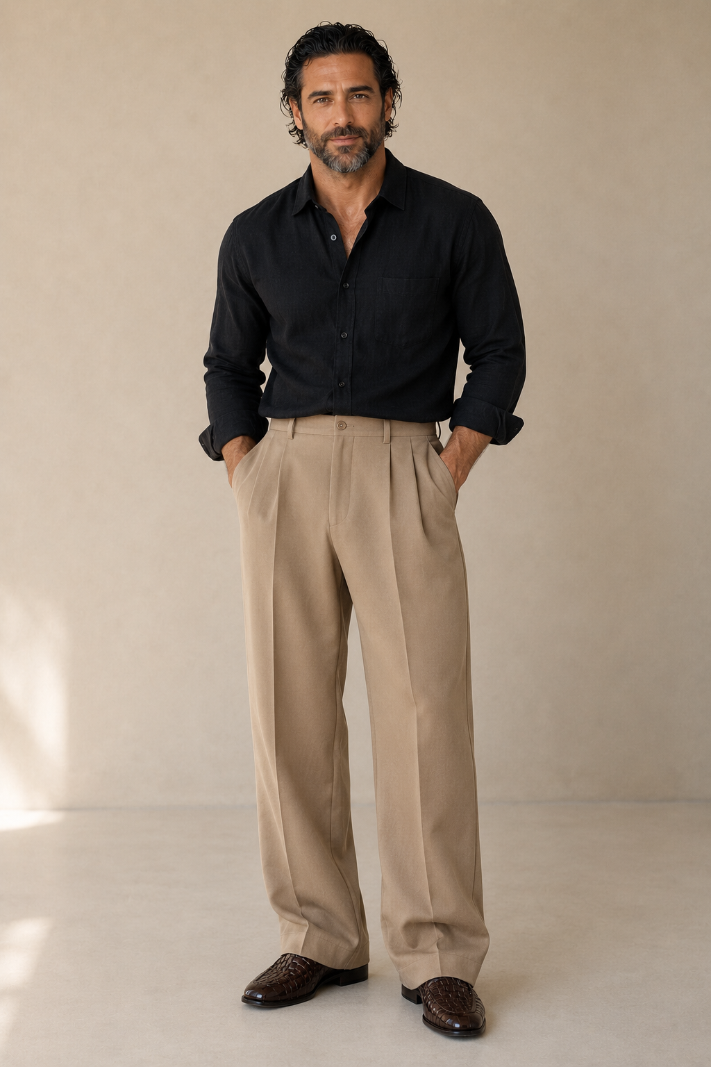 ZENITH - Camisa Lino Resort