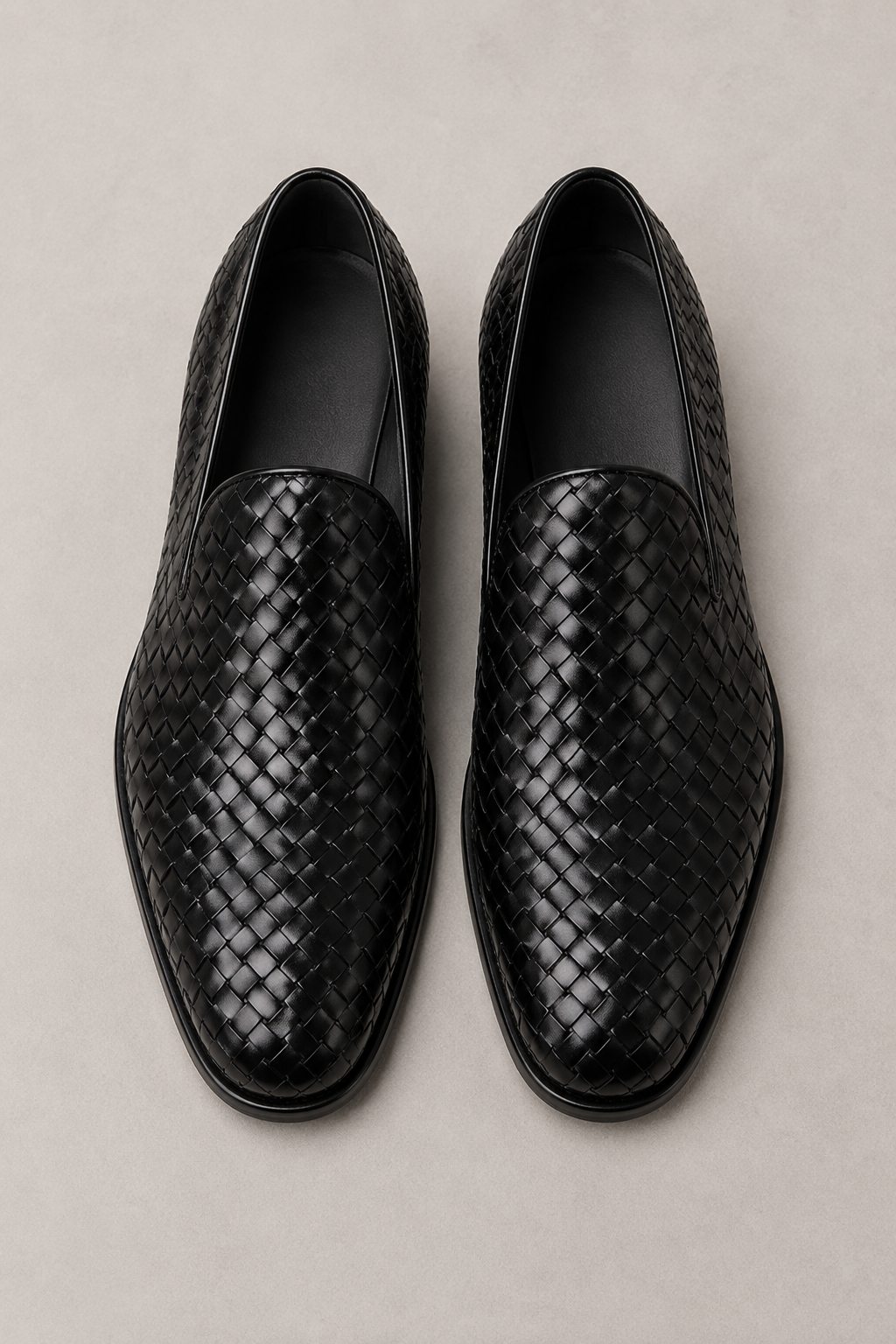 LIORA - Zapatos de cuero trenzado