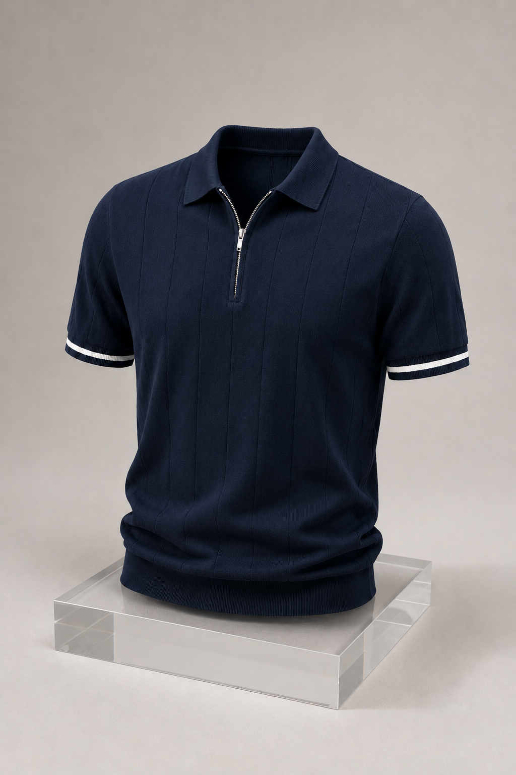 OASIS - Polo con Cremallera